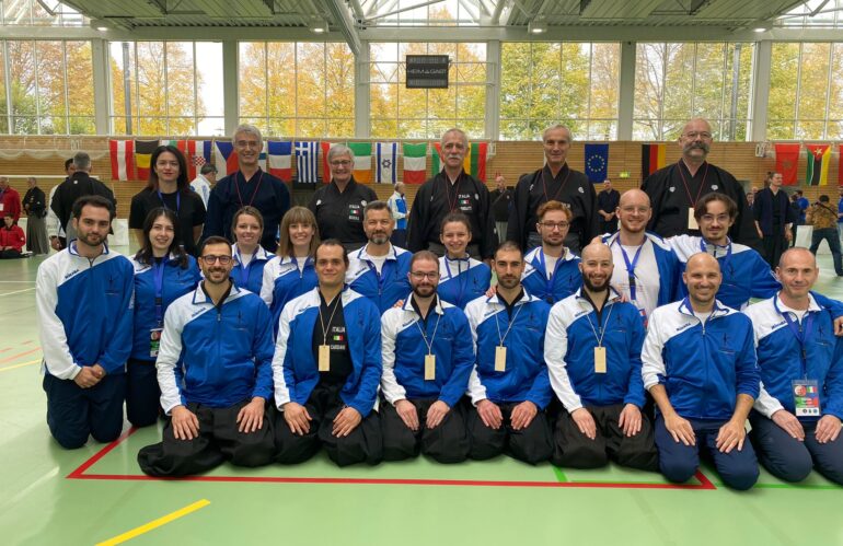 Squadra italiana al 30° Campionato Europeo di Iaido